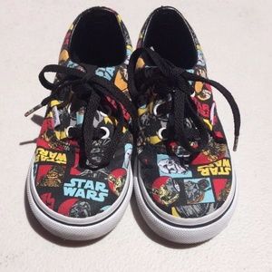 VANS Toddler Skate Shoes Star Wars Graphic Lace Up